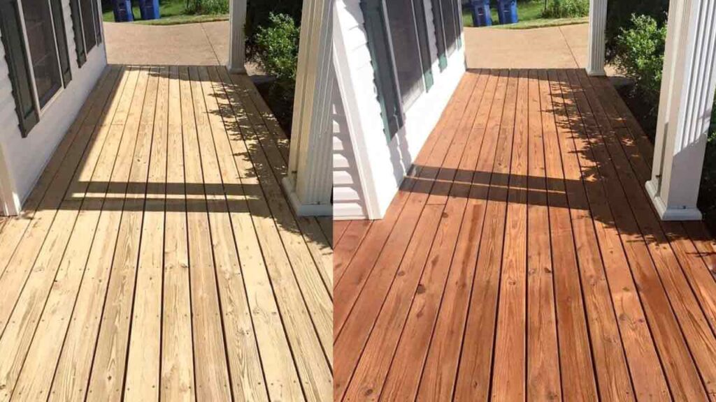 Deck for Staining,